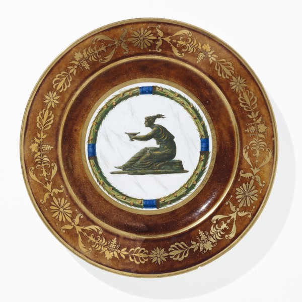 Manufacture de Sèvres, Assiette du service Ecaille