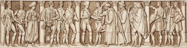 Pierre-Nolasque Bergeret, Récéption de l'Ambassadeur de la Sublime Porte près la cour de Prusse