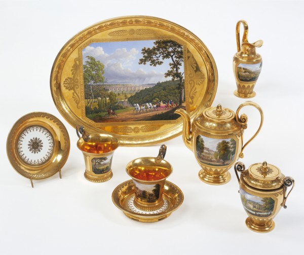 Manufacture de Sèvre, Déjeuner des vues des environs de Sèvres