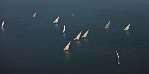 Felouques sur le delta du Nil