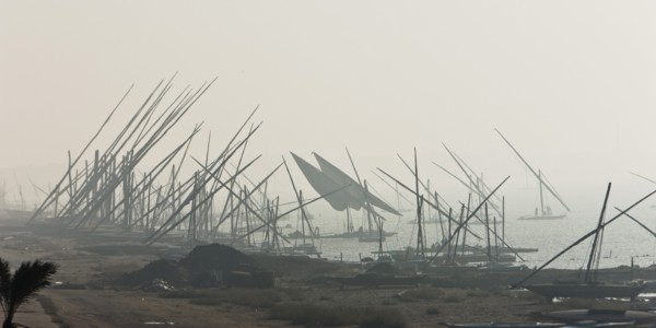 Felouques sur le delta du Nil