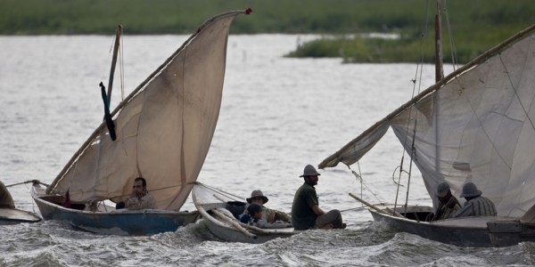 Pêcheurs du delta du Nil