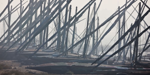 Felouques sur le delta du Nil