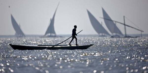 Pêcheurs du delta du Nil
