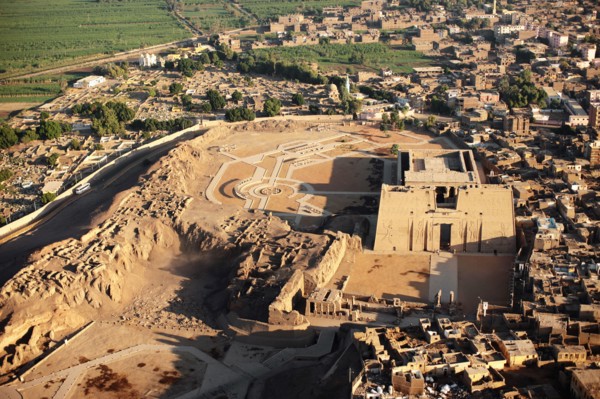 Temple d'Horus à Edfou (Egypte)
