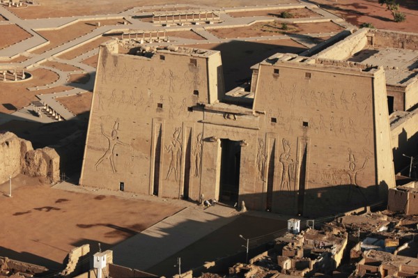 Temple d'Horus à Edfou (Egypte)