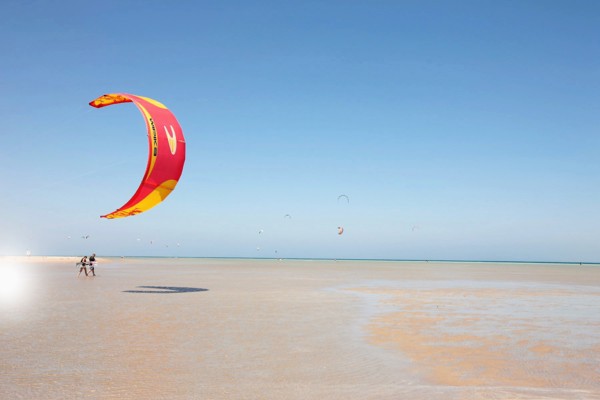 Kitesurf à el-Gouna (Egypte)