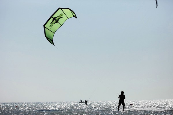 Kitesurf à el-Gouna (Egypte)