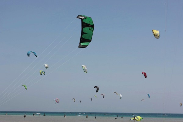Kitesurf à el-Gouna (Egypte)