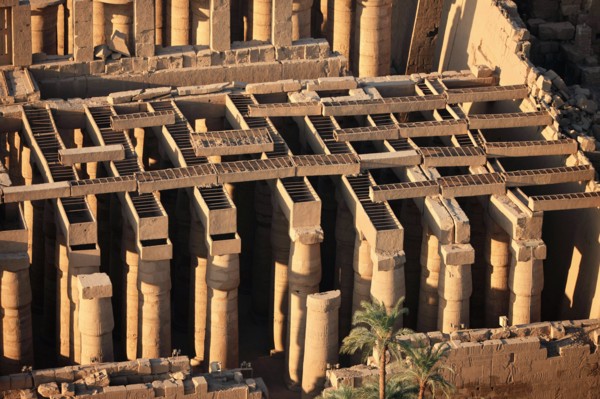 Temple d'Amon à Karnak, salle hypostyle