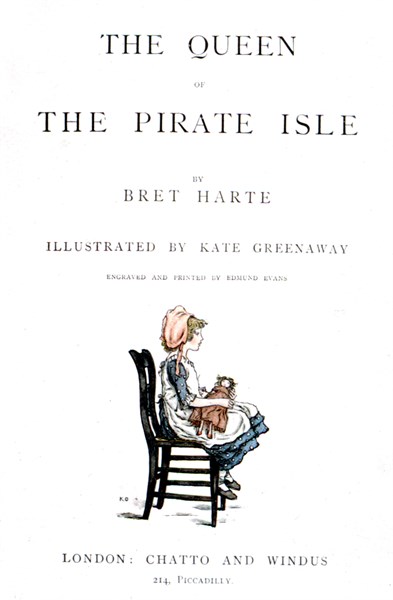 Illustration in 'The Queen of the Pirate Isle'