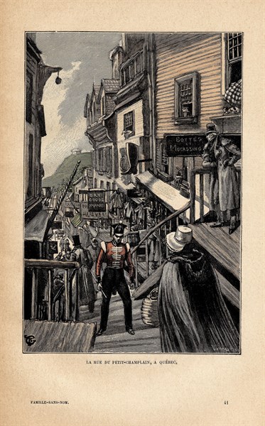 Illustration in 'A Family Without a Name'