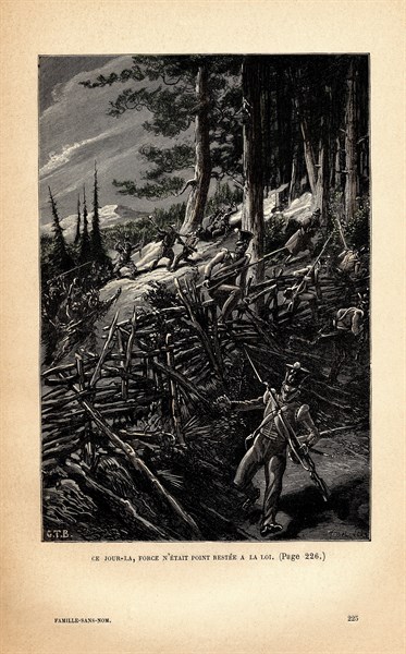Illustration in 'A Family Without a Name'