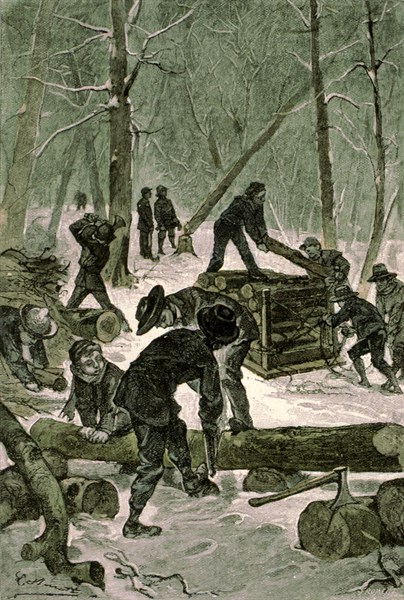 Illustration in 'Two Years Holiday'