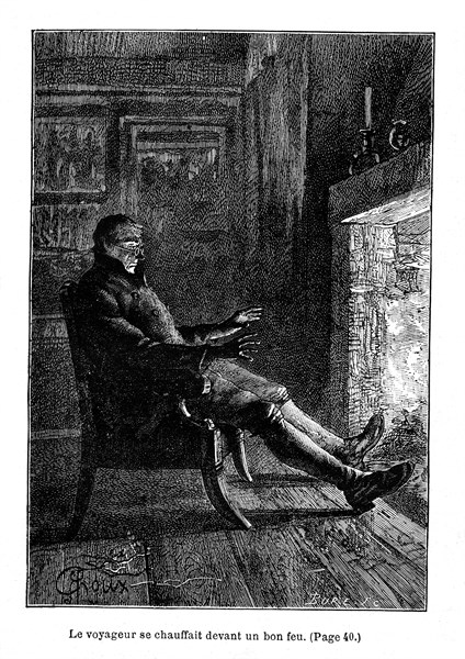 Illustration in 'Un billet de loterie'
