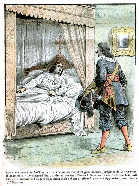 Illustration in 'Twenty Years After'