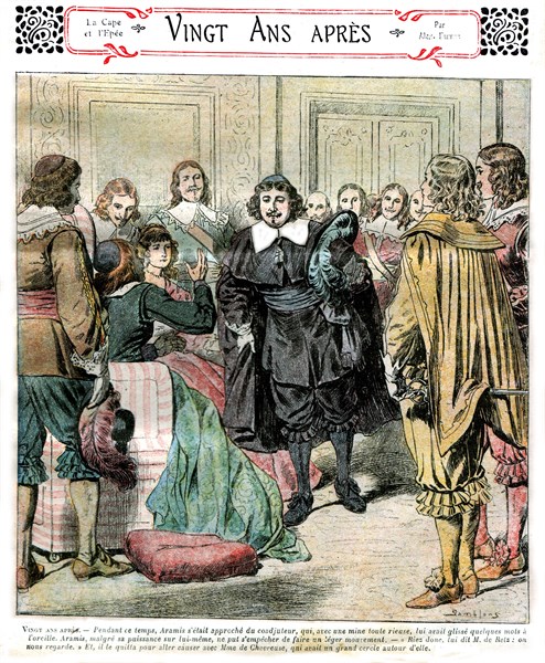 Illustration in 'Twenty Years After'