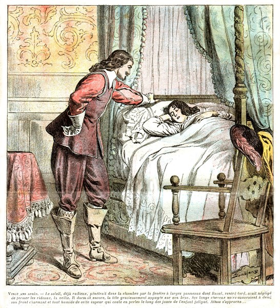 Illustration in 'Twenty Years After'
