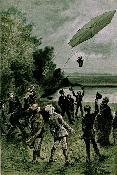 Illustration in 'Two Years Holiday'