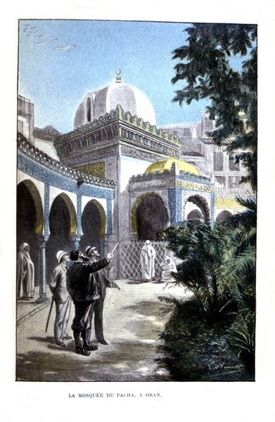 Illustration in 'Clovis Dardentor'