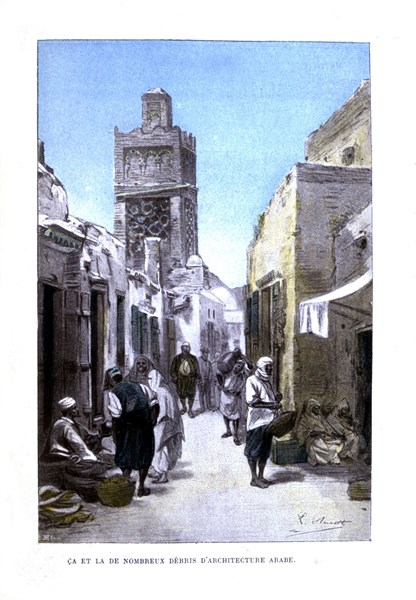 Illustration in 'Clovis Dardentor'