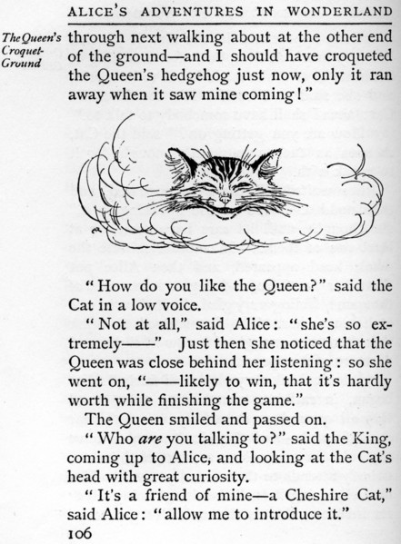 Alice in Wonderland, illustration by Arthur Rackham