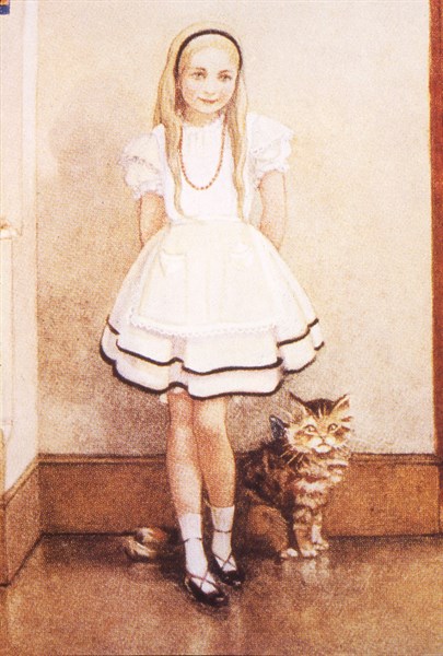 Alice au pays des merveilles, illustration de Gwynedd Hudson
