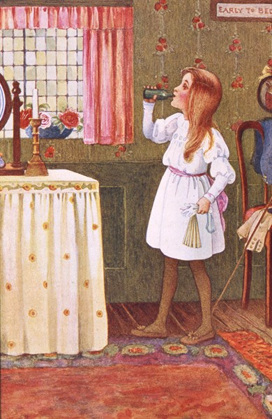 Alice in Wonderland, illustration by Sowerby