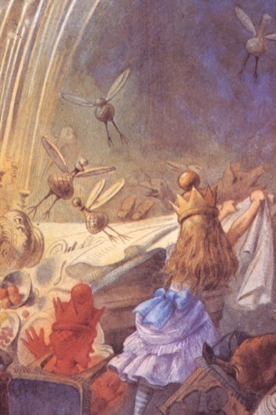 Alice in Wonderland, illustration by Diana Stanley