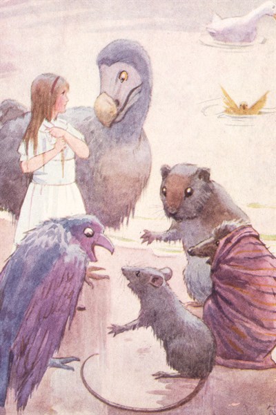 Alice in Wonderland, illustration by Margaret Tarrant