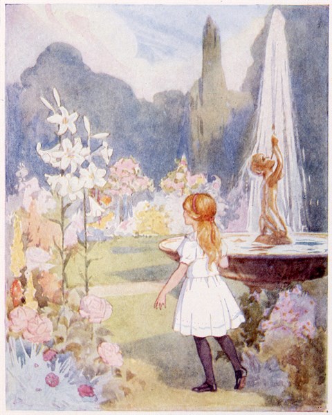 Alice in Wonderland, illustration by Margaret Tarrant