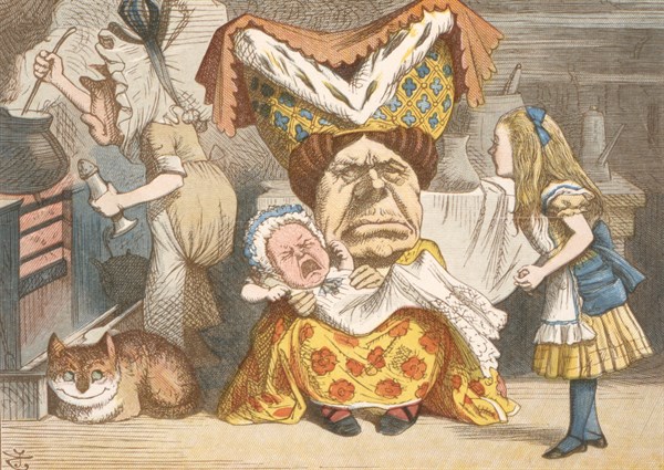 Alice au pays des merveilles, illustration de Sir John Tenniel