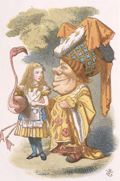 Alice in Wonderland, illustration by Sir John Tenniel