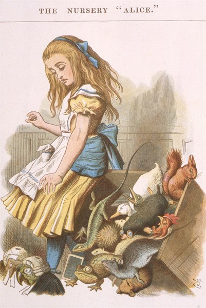 Alice au pays des merveilles, illustration de Sir John Tenniel