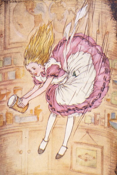 Alice au pays des merveilles, illustration de A.H. Watson