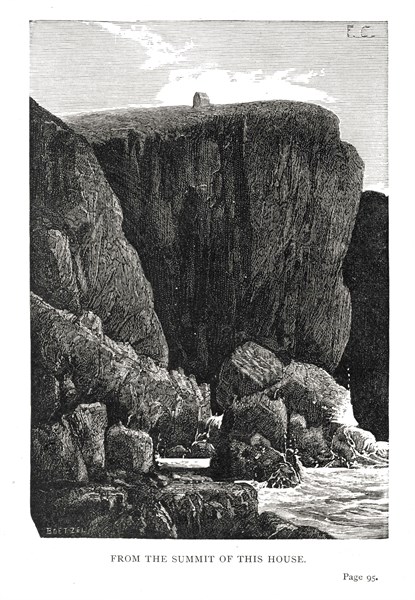 Illustration de "Les Travailleurs de la Mer", de Victor Hugo