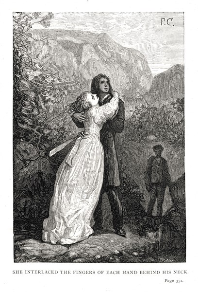 Illustration de "Les Travailleurs de la Mer", de Victor Hugo