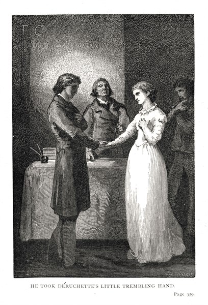 Illustration de "Les Travailleurs de la Mer", de Victor Hugo