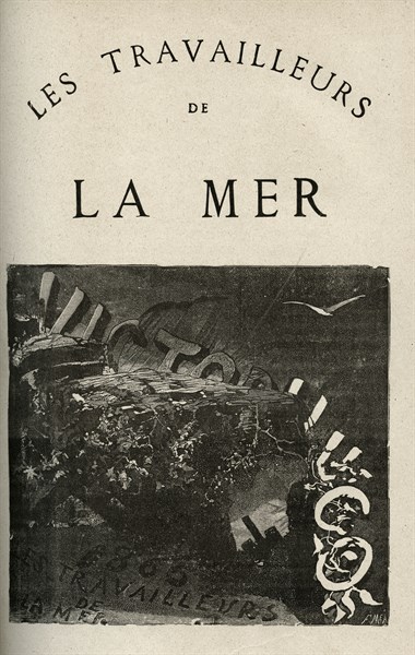 Illustration of "Toilers of the Sea", by Victor Hugo
