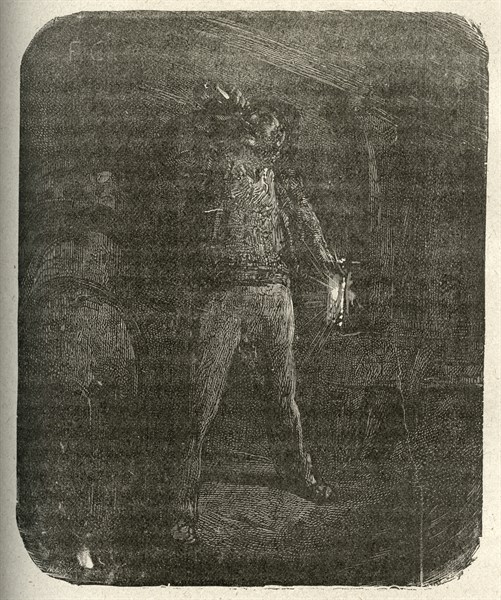 Illustration of "Toilers of the Sea", by Victor Hugo
