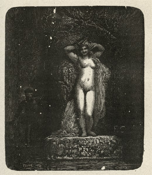Illustration de "Les Travailleurs de la Mer", de Victor Hugo