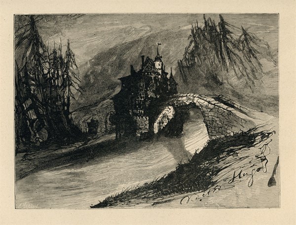 Illustration from 'En voyage. Alpes et Pyrénées', by Victor Hugo