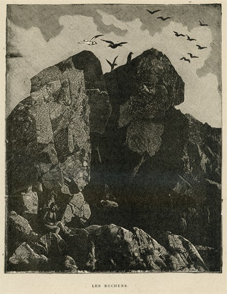 Illustration de "L'archipel de la Manche", de Victor Hugo
