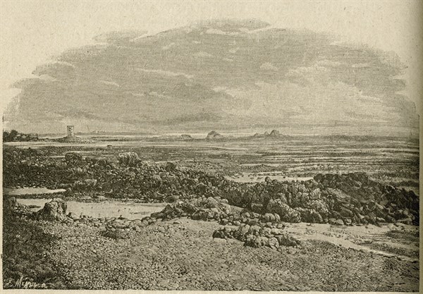 Illustration of "L'archipel de la Manche", by Victor Hugo