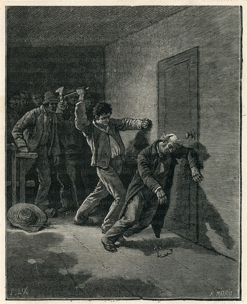 Illustration from 'Claude Gueux', by Victor Hugo