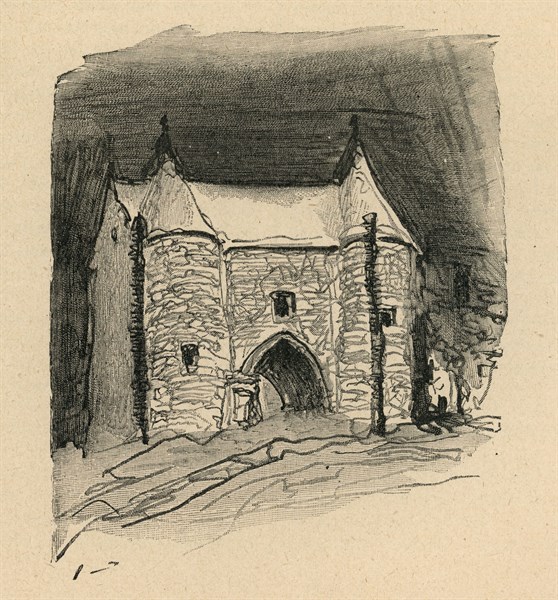 Illustration from 'En voyage. France et Belgique', by Victor Hugo