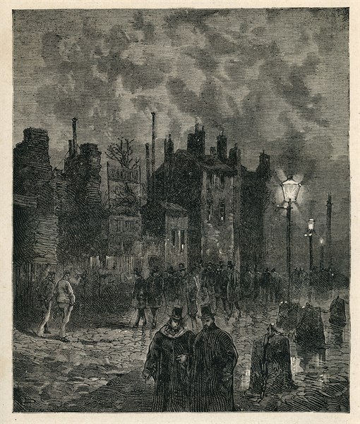 Illustration from 'Histoire d'un crime', by Victor Hugo