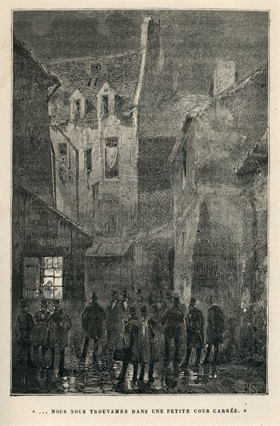 Illustration from 'Histoire d'un crime', by Victor Hugo