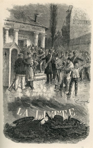 Illustration de "Histoire d'un crime", de Victor Hugo