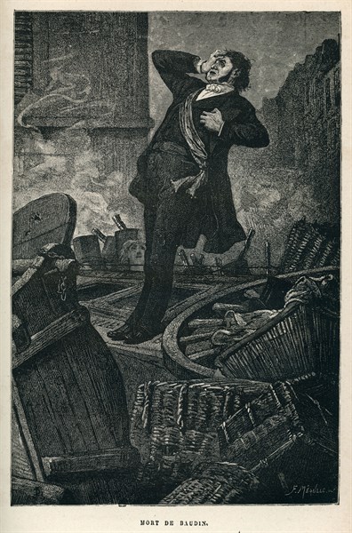 Illustration from 'Histoire d'un crime', by Victor Hugo
